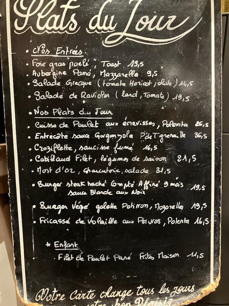 Restaurant, glacier, petit dej, "Café de la place" saint martin d'uriage - Menu Image 3